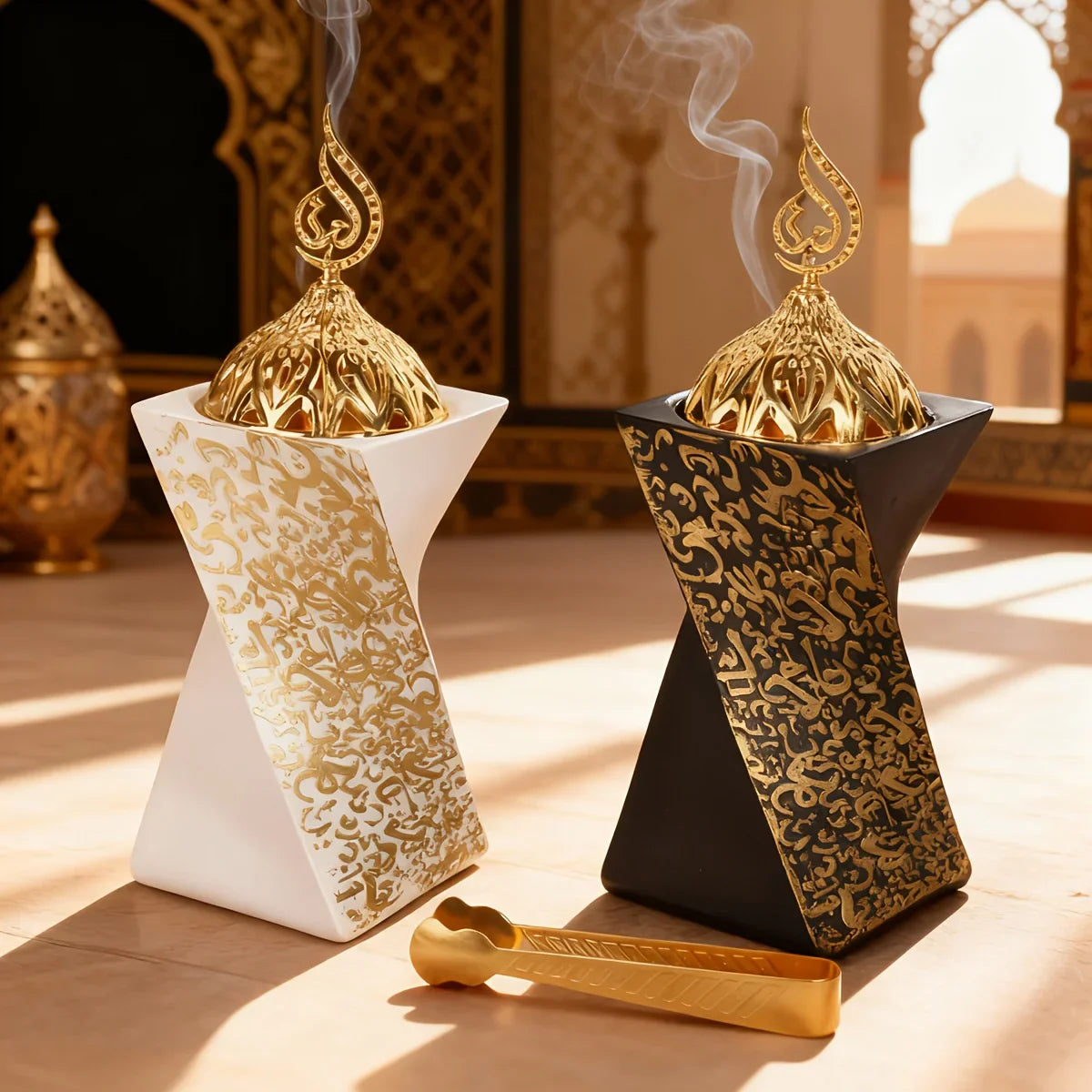 Incense Holder - Arabic Gold Unfragranced