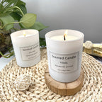 6 Bottles, Scented Candle, 150g (5.29oz) Smokeless Candle, 45 Hours Burning Time, Vanilla, Jasmine, Lavender, Home, White Glass Gift Box, Wedding, Birthday, Halloween, Thanksgiving, Christmas, Mom, Friend, Wife Sister Women H House Of Avana