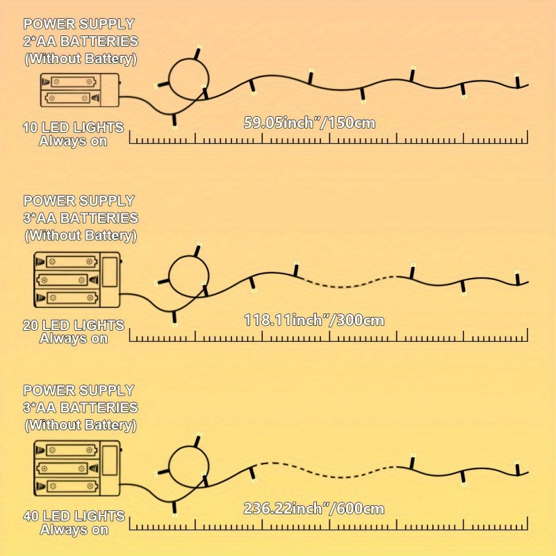 1pc, String Lights and Bubble Ball String Lights, 40/20/10LED, Crystal Clear Ball and Star Dream String Lights, Suitable for Bedroom, Wedding, Party, Wall Decoration, Birthday, Gift, Back to School, Christmas, Easter House Of Avana