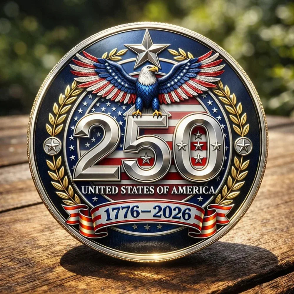 Commemorative Coin - Double-sided Metal Anniversary