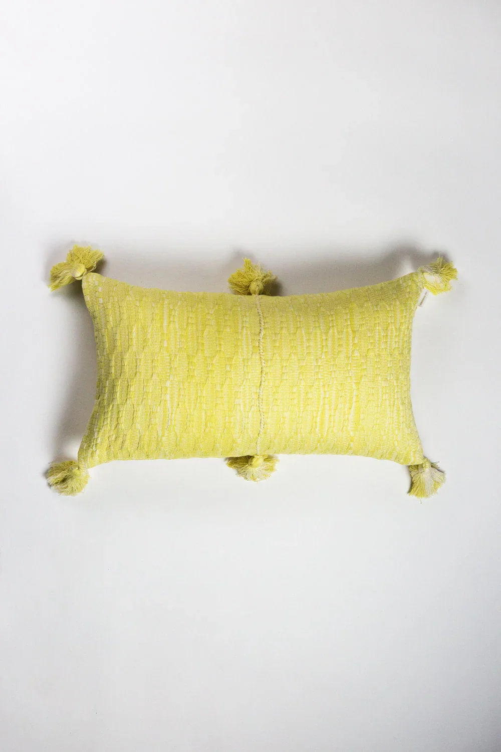 Antigua Pillow - Naturally Dyed Yellow Archive New York