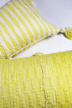 Antigua Pillow - Naturally Dyed Yellow Archive New York