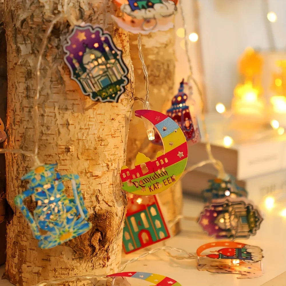 LED Lights - Battery-Powered Ramadan Decor
