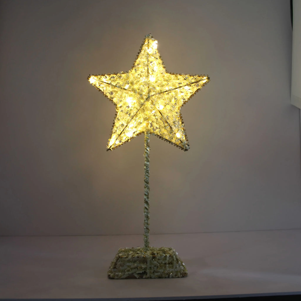 Ramadan Decoration - Metal Star with LED Lights