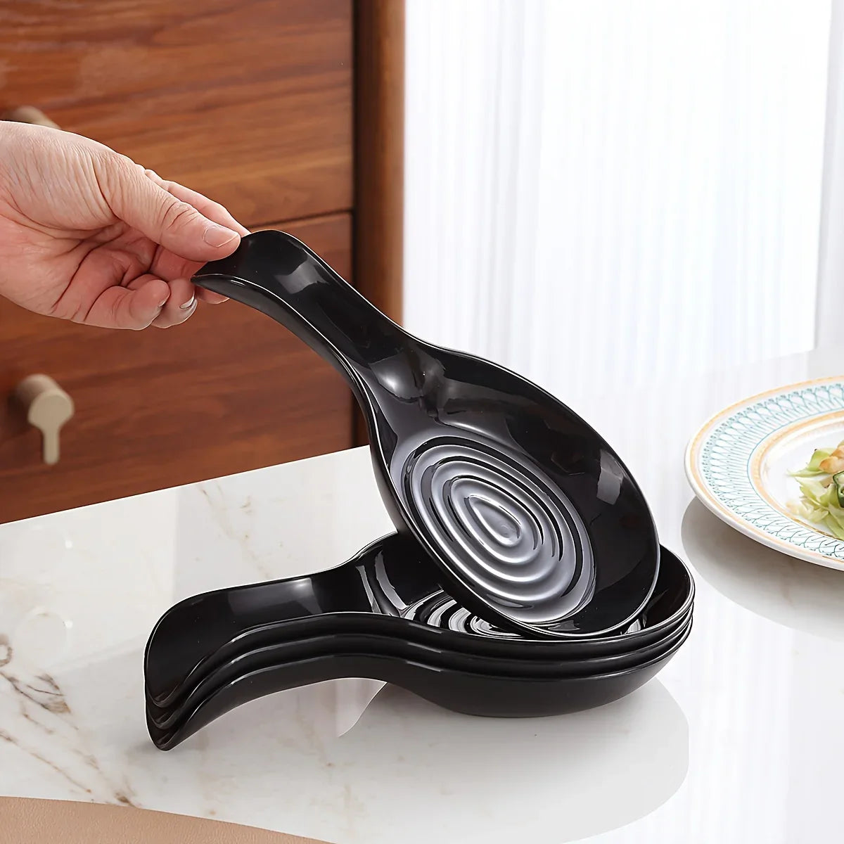 Spoon Holder - Rotating Yellow