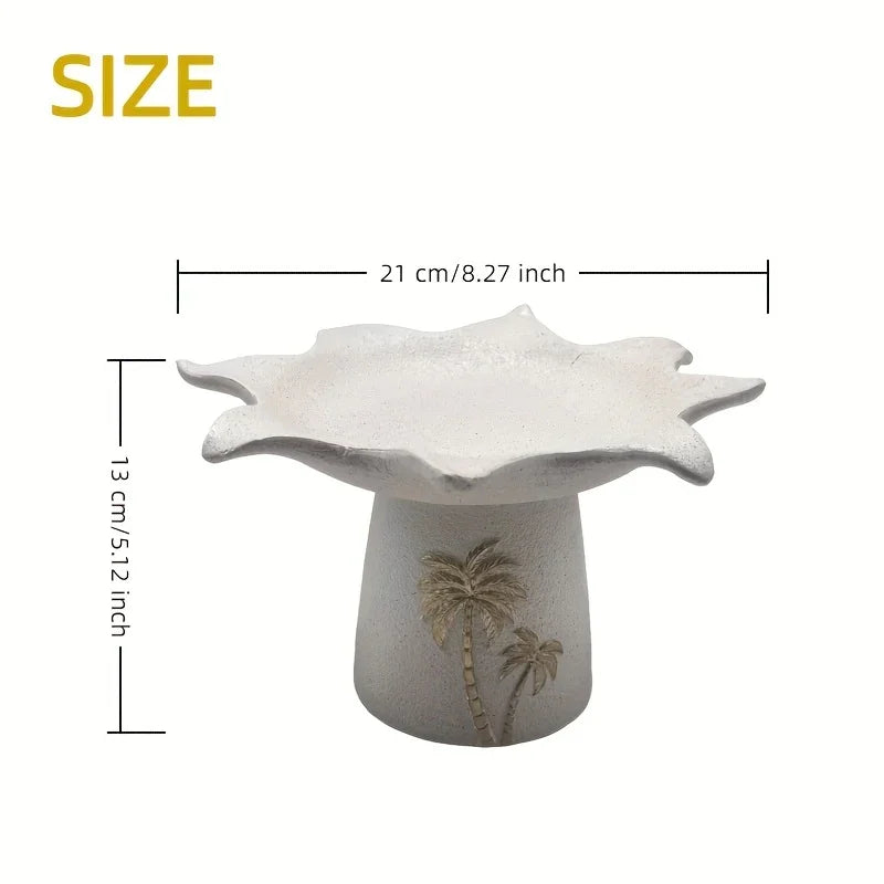 Decorative Tray - Palm Tree Paintings Ceramic Small