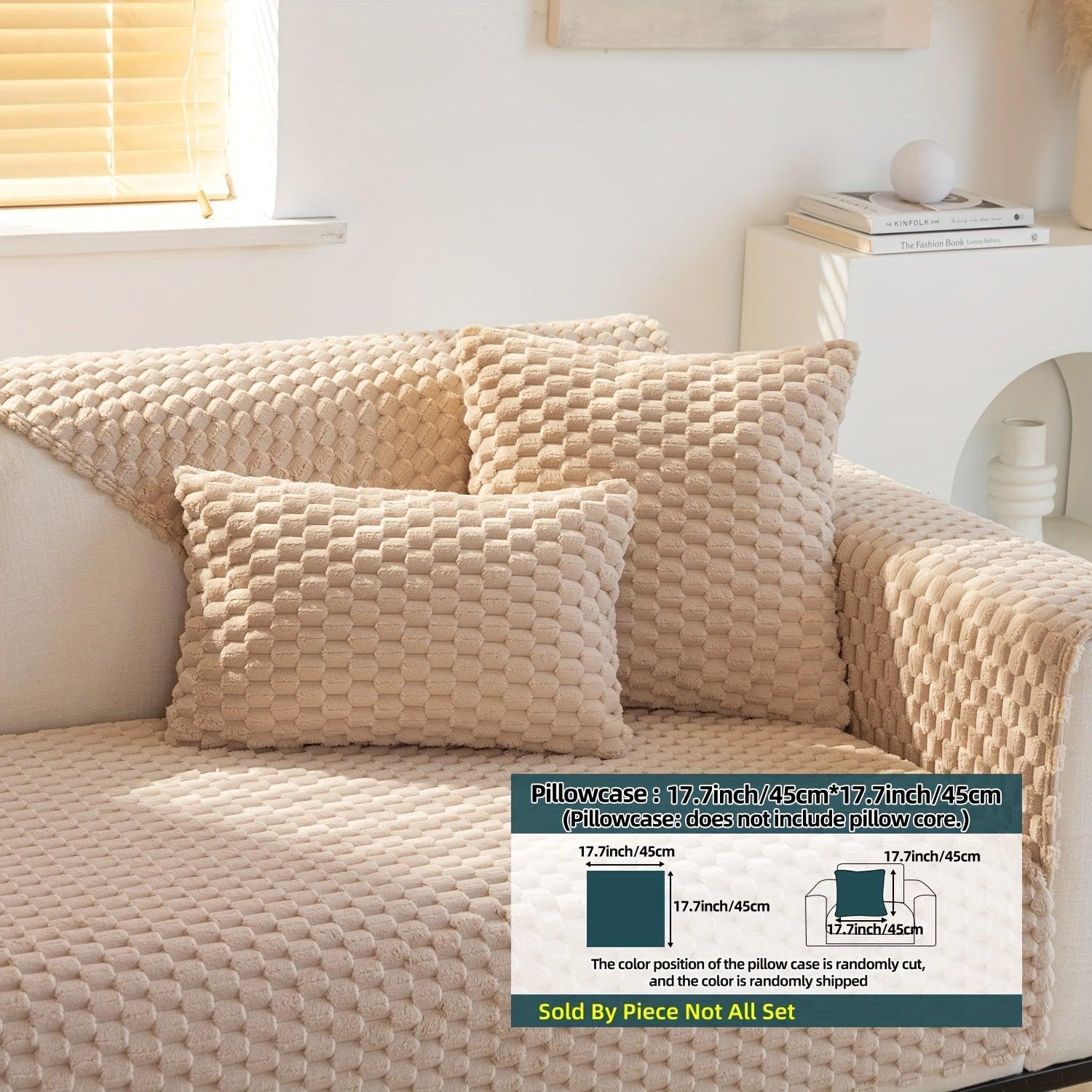 Plush Nordic Sofa Slipcover topspet