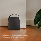 497 - Decorative Fabric Weighted Door Stopper for Home and Office, front view - House Of Avana