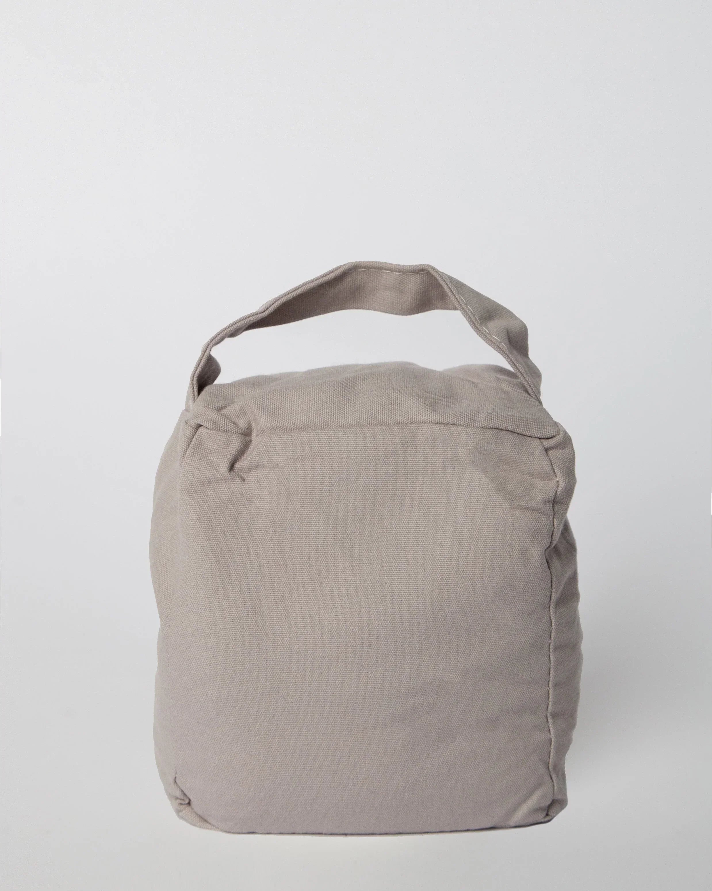497 - Decorative Fabric Weighted Door Stopper for Home and Office, back view - House Of Avana