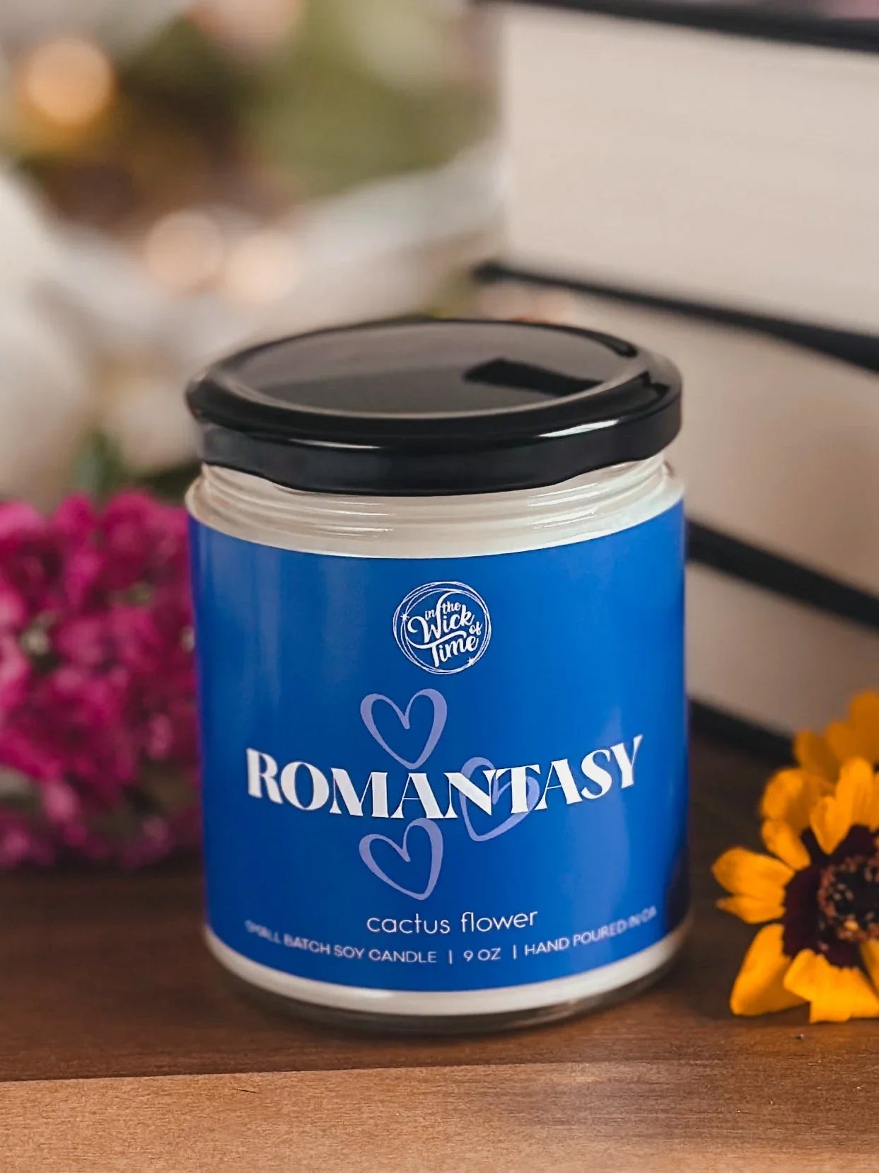Romantasy Candle 9 OZ In the Wick of Time