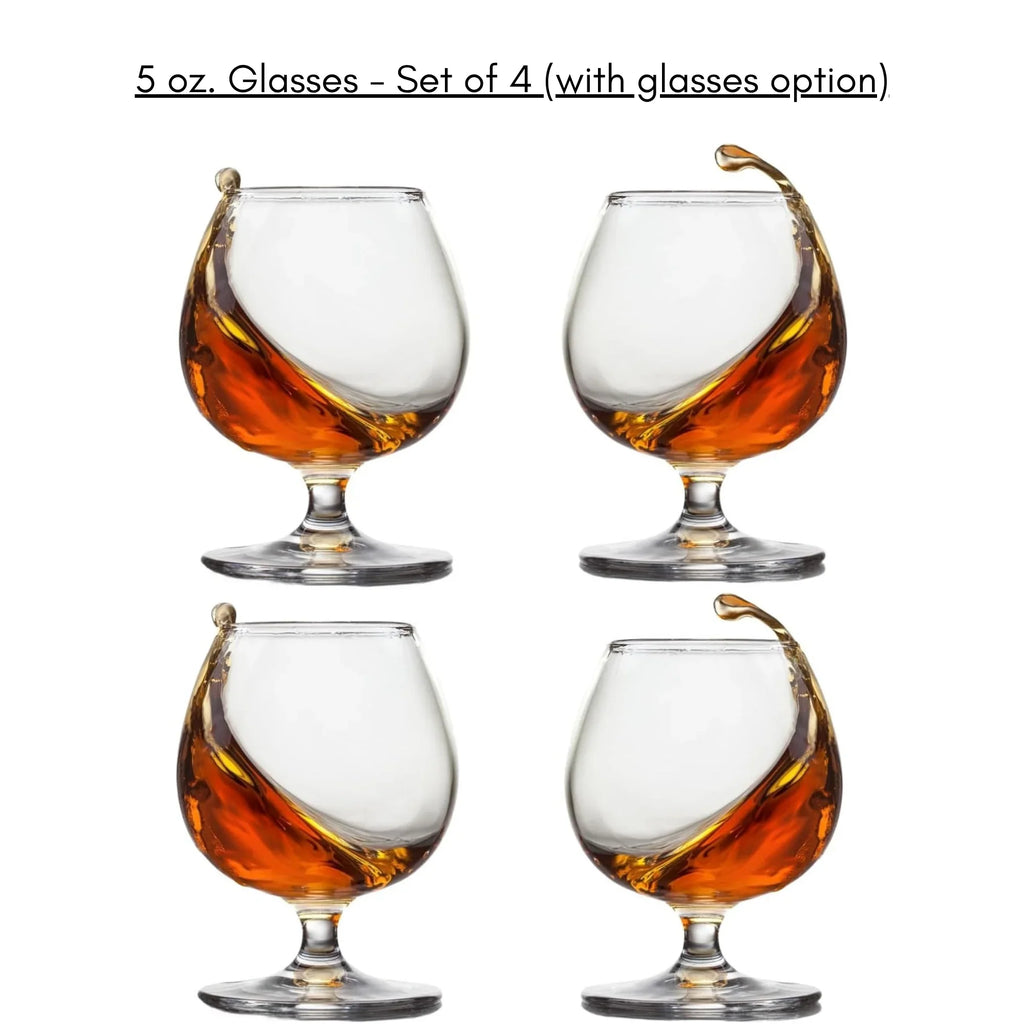 Bourbon Flight Board with Custom Engraving Luigi's Wood Shop