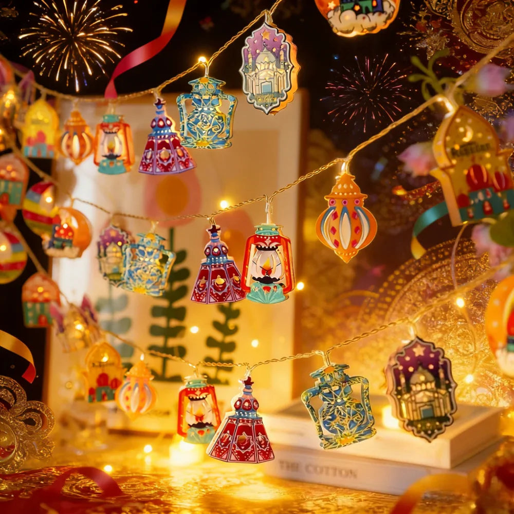 LED Lights - Battery-Powered Ramadan Decor