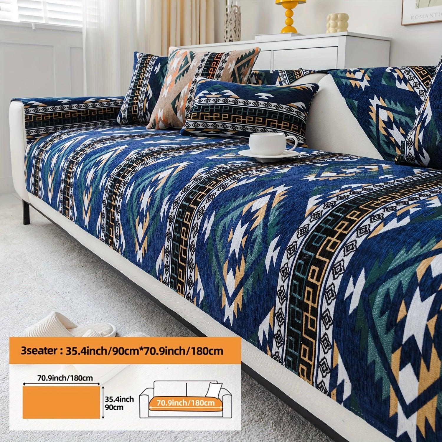 Linen Couch Slipcover | Boho Dog Proof Couch Slipcovers for All-Season topspet