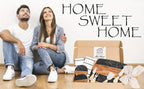 House Warming Gifts New Home, 11pcs Housewarming Gifts Basket for New House, Unique Housewarming Gift Baskets for Couples, Clients, Women (Black Marble) House Of Avana