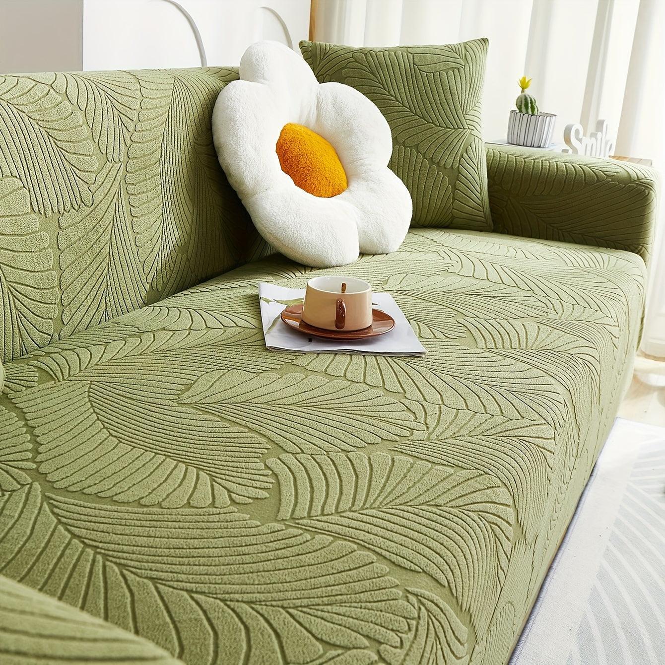 Premium Stretch Gray Couch Cover | Durable, Non-Slip & Versatile topspet