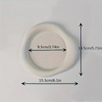 S Cloud Coaster Set - Soft Silicone, Heat-resistant and Hand Washable - Perfect for Coffee Cups & Home... - House Of Avana [[SKU:HOA-TBL-006]]