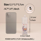 Pack of 4 LED Electronic Luminous Candle Lights, Ramadan Festival Activity Candles, Holiday Candles, Blessing Candle Lights, Atmosphere Decorative Lights, Ramadan Decoration and Arrangement Lights, Bedroom Ornament Decorative House Of Avana