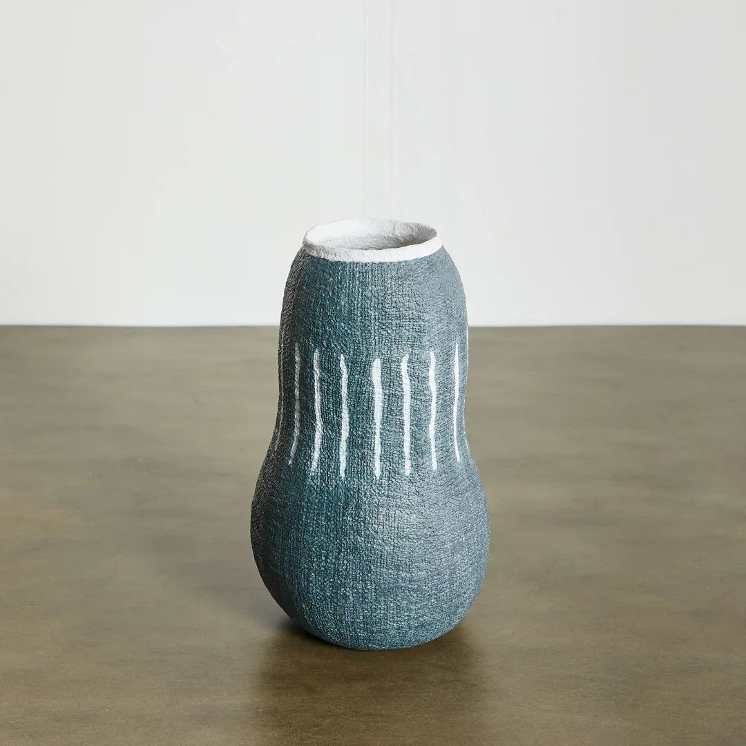 Ilen Eco-Friendly Recycled Paper Vase Kanju Interiors