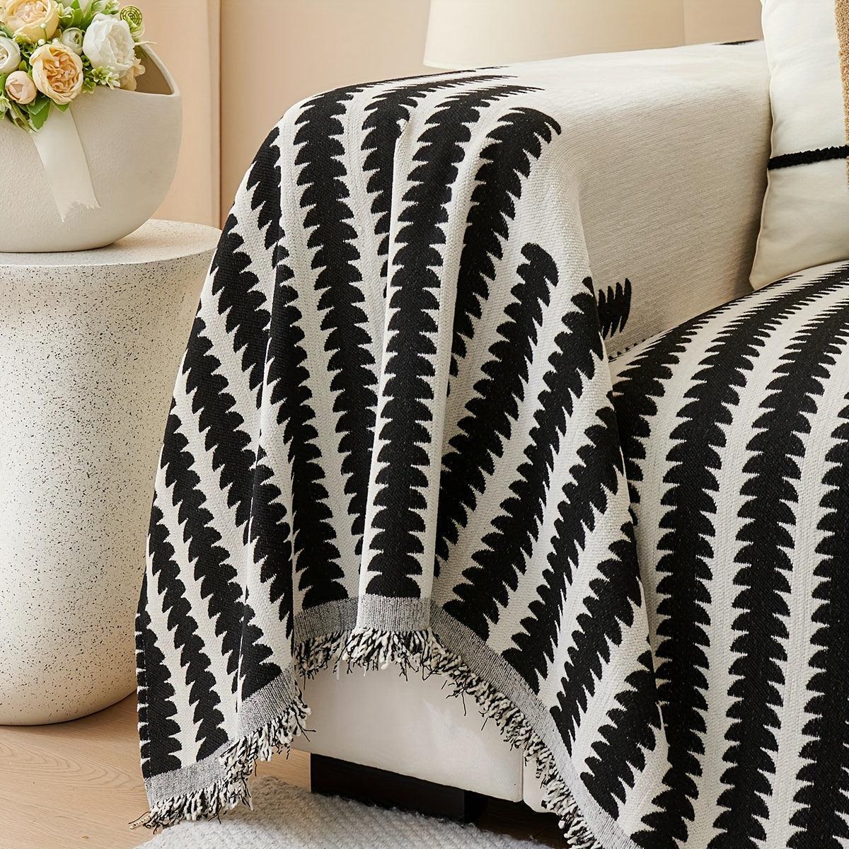 Chenille Fabric Sofa Cover - Soft, Non-Slip, Universal Protector topspet