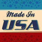 Personalized Flag Case - Walnut Material.