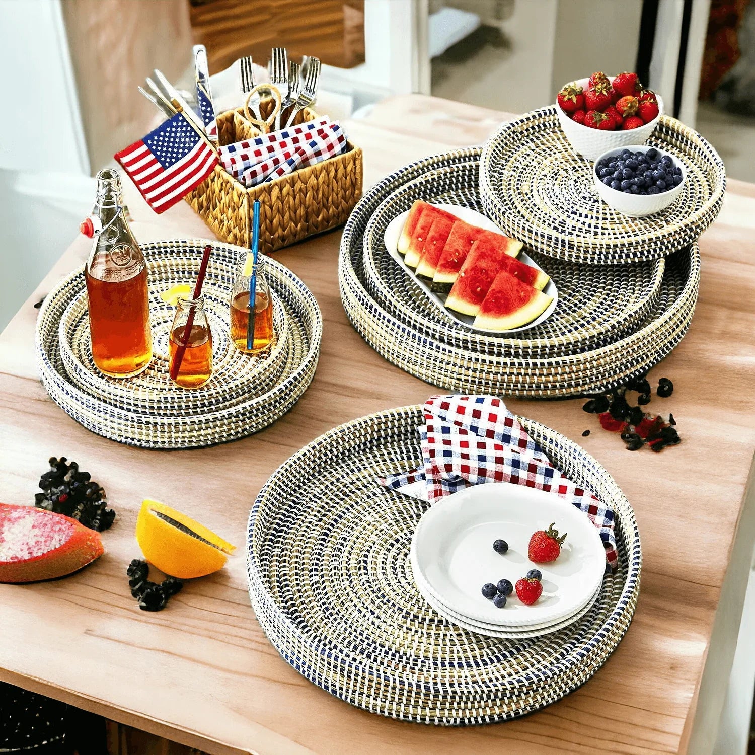 Seagrass Trays - 6 Sizes Gia Roma