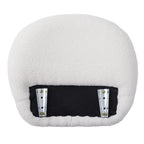 1pc 360° Swivel Plush Teddy Fabric Accent Chair, Sofas, Armchair, Swivel Chair- Heart-Shaped Back Rotating Lounge Chair with Removable Arms, Beige Reading Chair for Living Room Bedroom, Creamy White House Of Avana