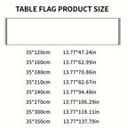 Table Runner - Waterproof Polyester Floral