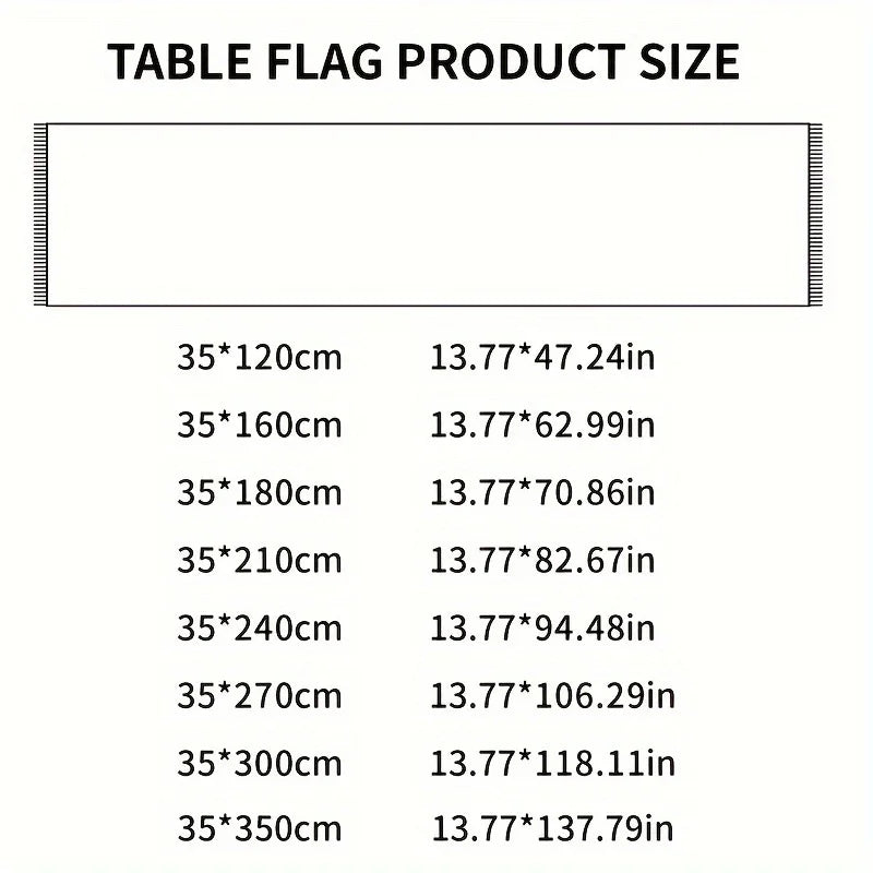 Table Runner - Waterproof Polyester Floral