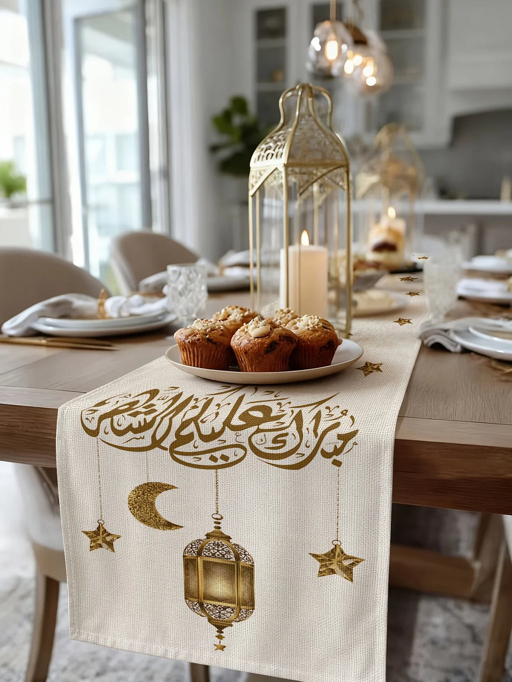 Table Runner - Rectangular Cotton Linen Rectangular