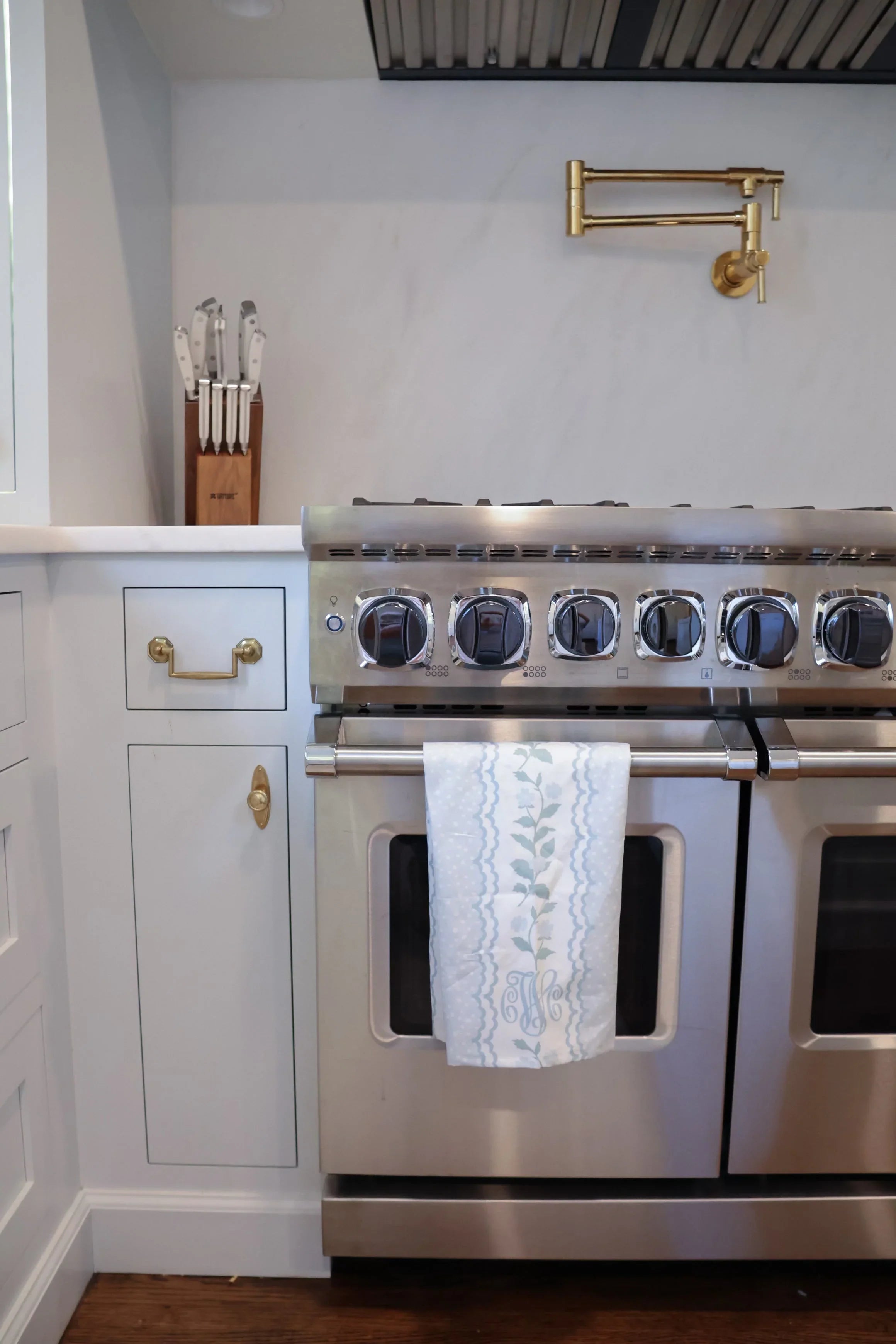 Chapple Chandler x Nicole Speake Monogrammed Kitchen Towels