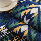 Boho Couch Cover - Chic Snow Chenille Sofa Slipcover topspet