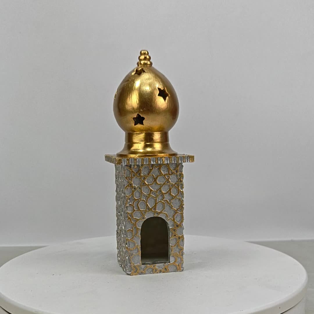 Minaret Statue - Ramadan Ceramic White