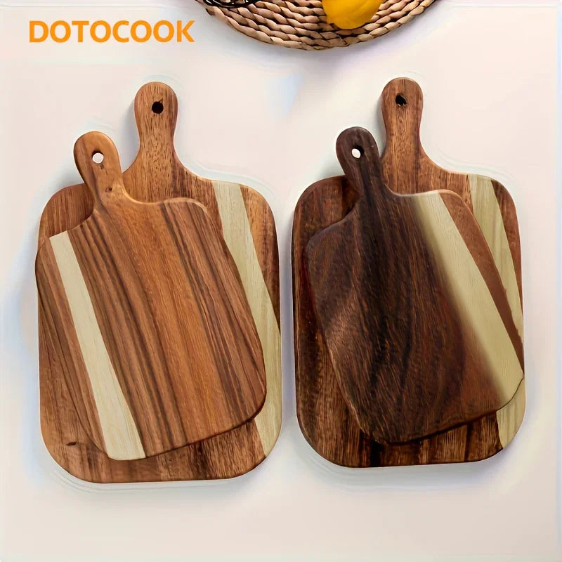 Cutting Board - Non-Porous Acacia Wood with Handle