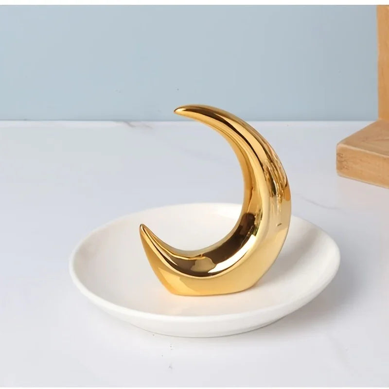 Ornament - Decorative Ceramic Golden Mini