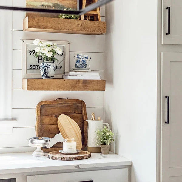 Marble and Wood Mushroom Cutting Board Decor Steals
