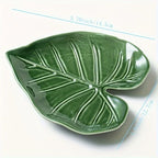 Spoon Rest - Non-Slip Ceramic Leaf