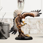 Eagle Sculpture – Brown Metal [[SKU:HOA-SCU-548]]