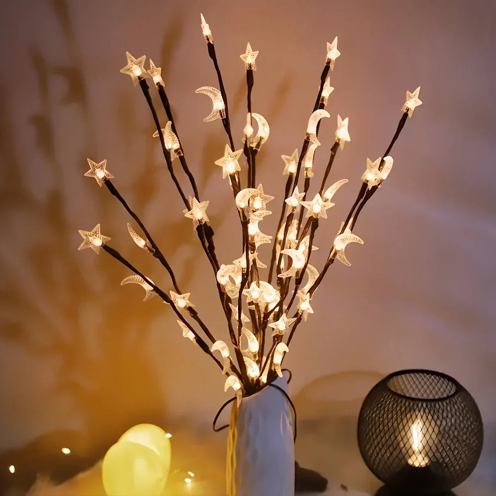 Night Light - 20 LED Plastic Branch