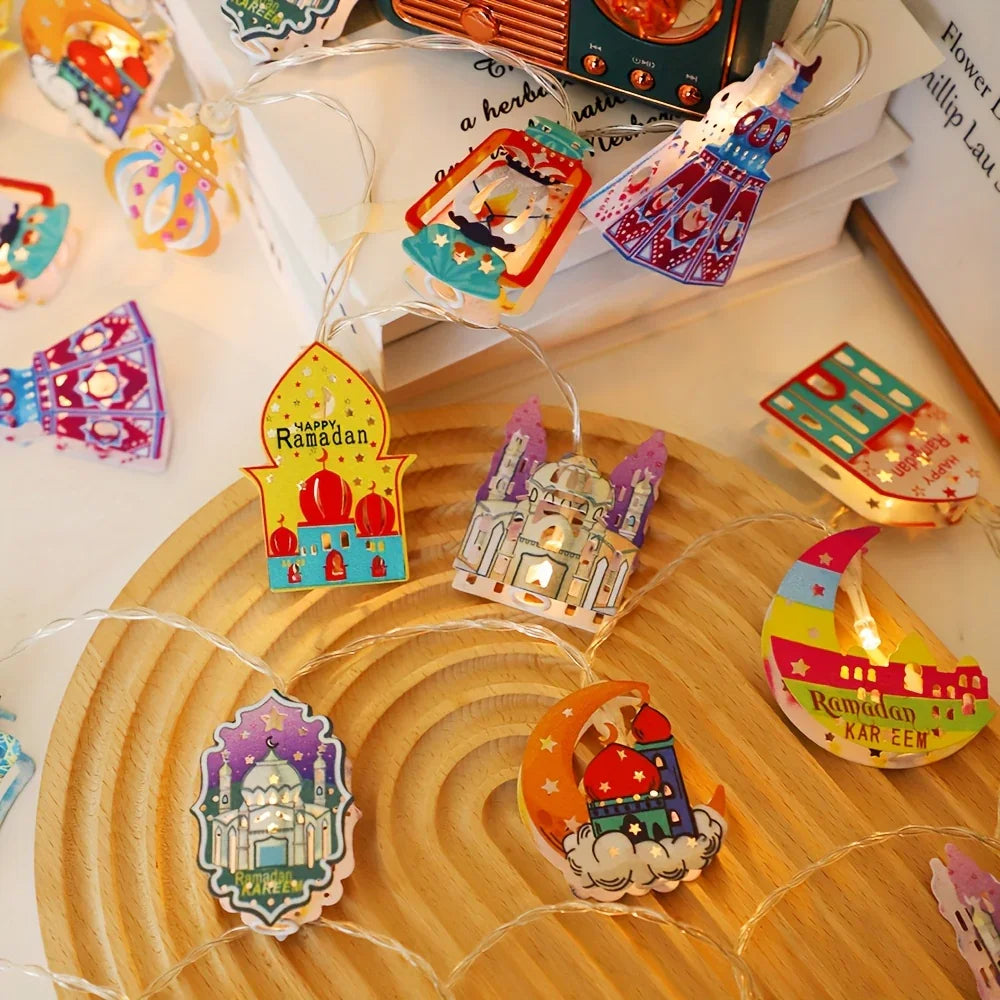 LED Lights - Battery-Powered Ramadan Decor