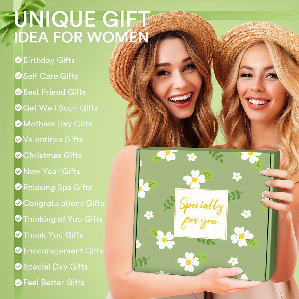 [Self Care Gifts] Self Care Gifts For Women, Mothers Day Gifts For Mom, Get Well Soon Gifts Basket Care Package, Birthday Gifts Box For Women, Gifts For Her Mom Friend Sister Wife House Of Avana