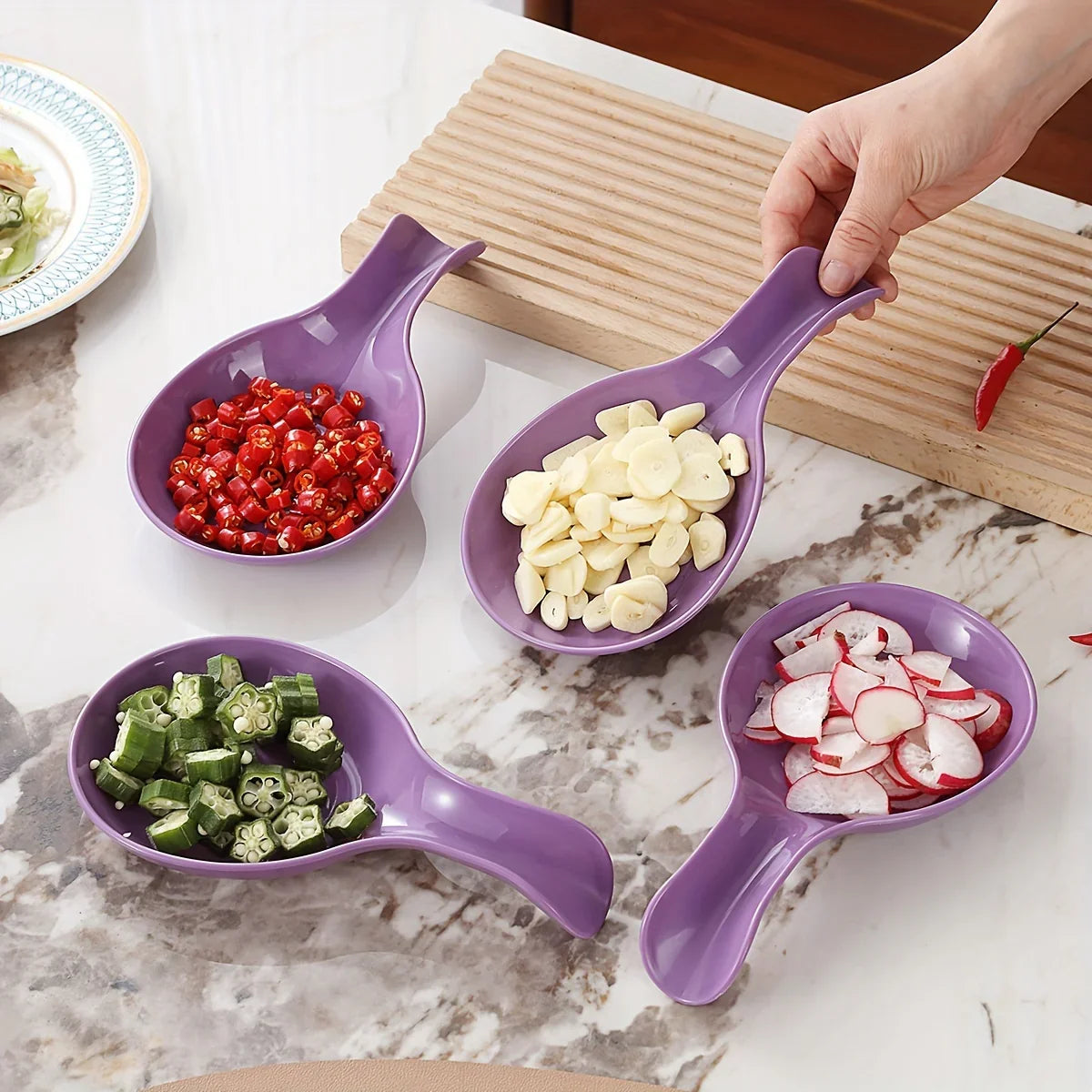 Spoon Holder - Rotating Yellow