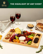 Cheese Board, 15.5” x 10” Royal Craft Wood