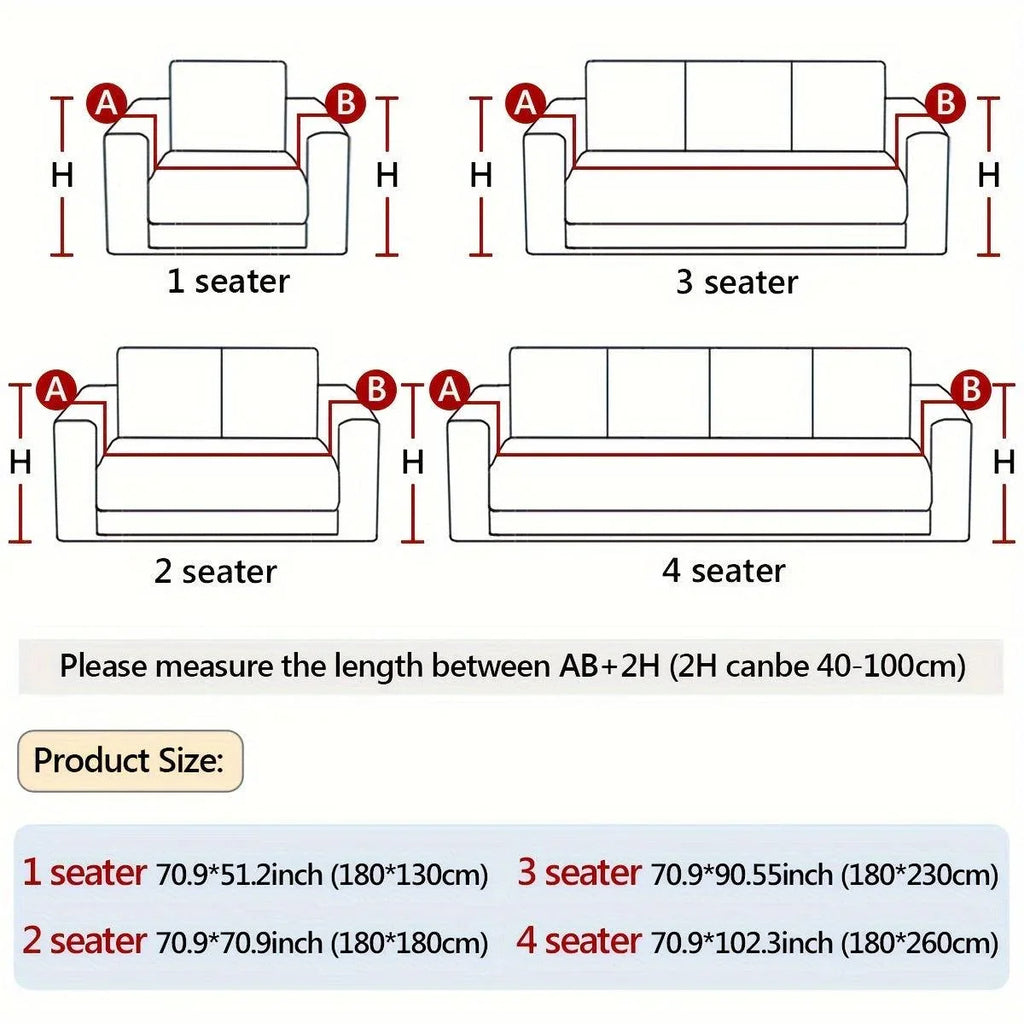 Versatile Chenille Sofa Cover - Pet-Friendly, Orange Dog Couch Cover topspet