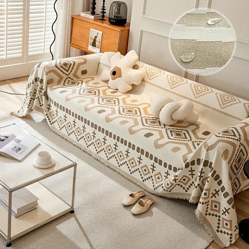 Premium Chaise Lounge Couch Cover – Waterproof & Extra Large Protection Cover Sofa Cover 180*300 topspet