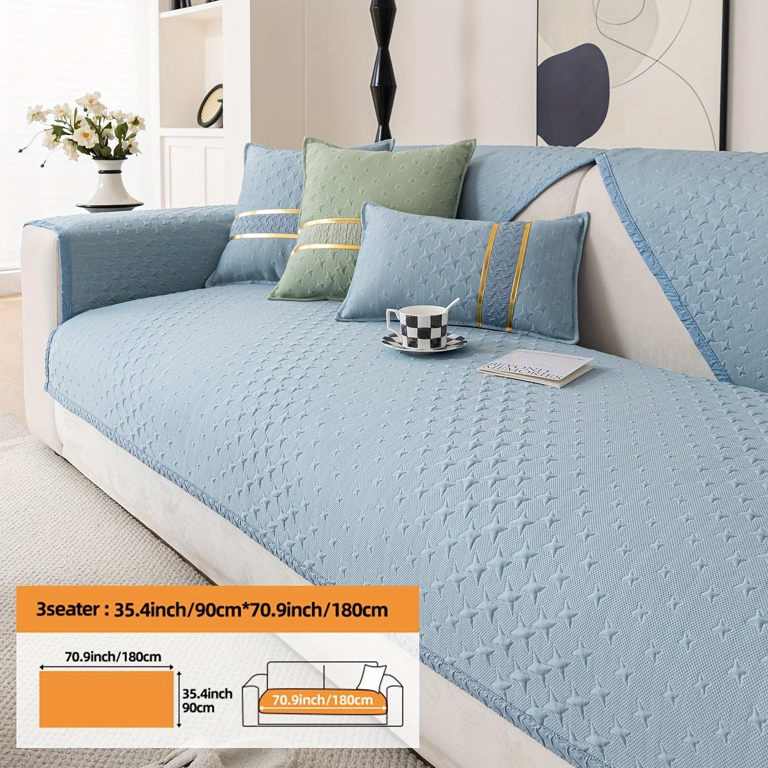 Summer Cooling Silk Non-slip Sofa Cover- Couch Cover for Dogs topspet