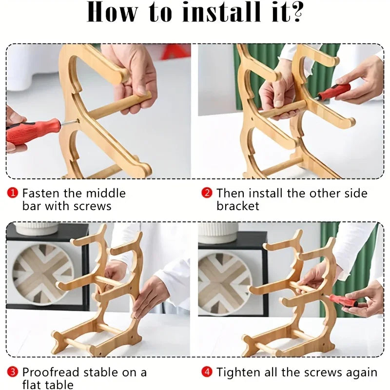 Fruit Basket - 2-Tier Wood