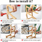 Fruit Basket - 2-Tier Wood