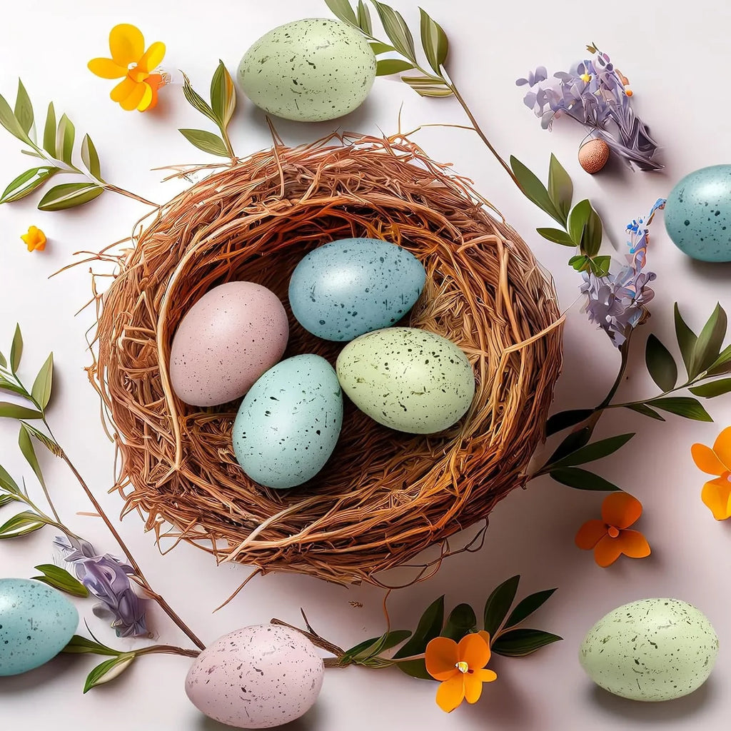 Easter Eggs - Speckled 2.4in