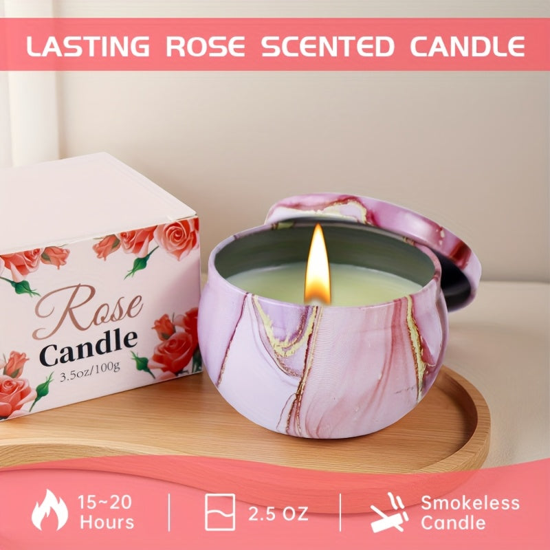 Bath Gift Set with Rose Scented Candles, Dried Flowers, Bath Salt Balls, Water Cups, Eye Masks, Gift Cards, Blankets, Soaps, Socks, Hair Ribbons, Can Be Used As Birthday, Christmas, Mother's Day, Valentine's Day Gifts for Fam House Of Avana