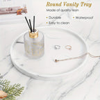 Vanity Tray - Marble Pattern 12.6